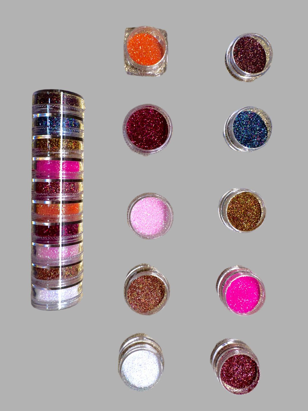 Lot de paillettes holographiques
