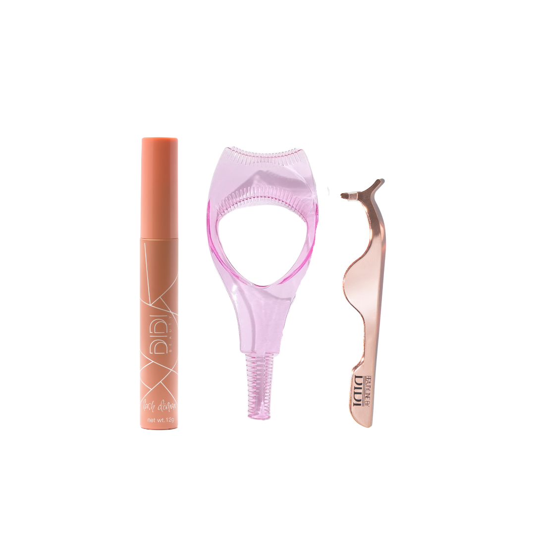 Le coffret de cils ultime, également appelé Lash Buddy Bundle, mascara Shield