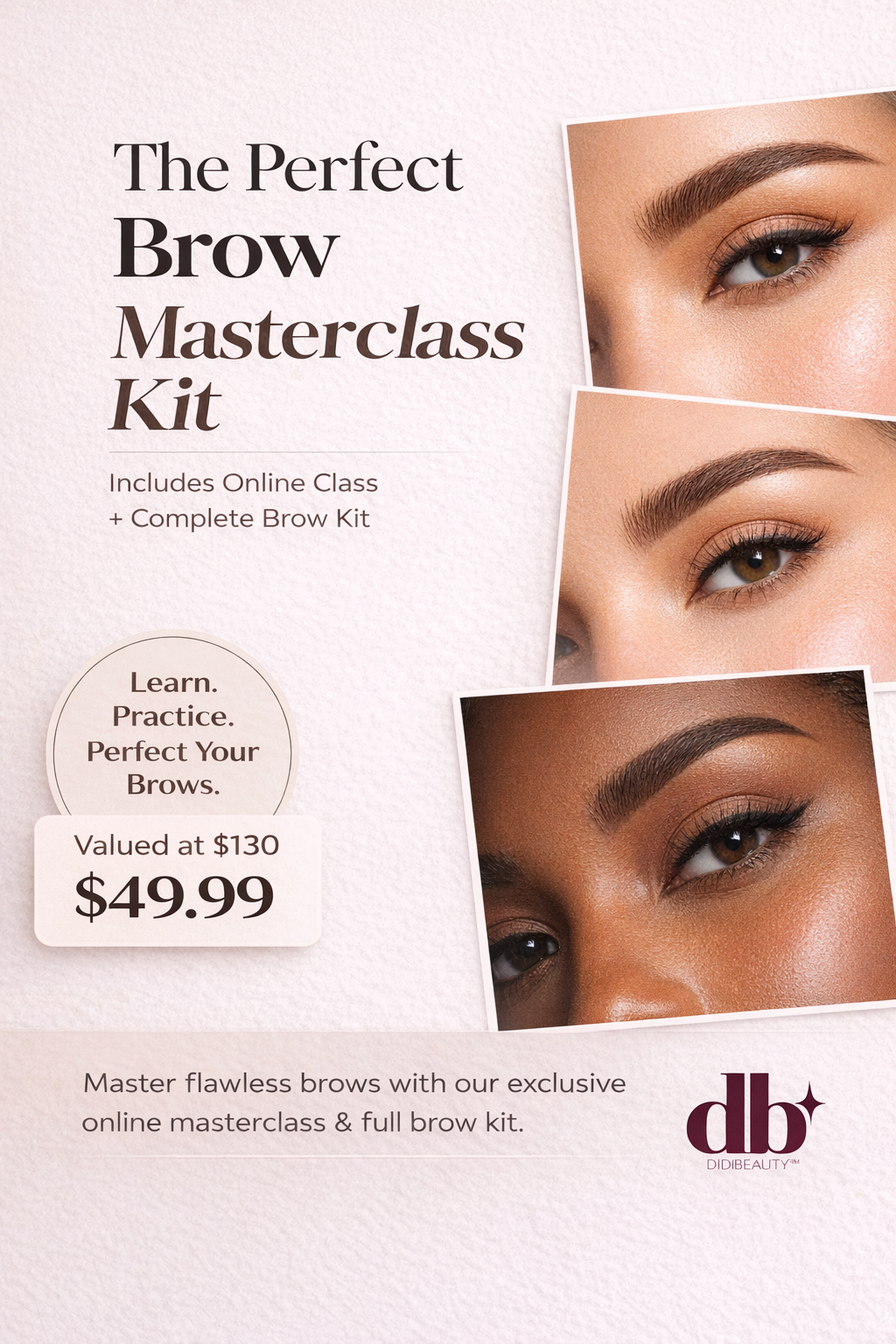 The Perfect Brow Masterclass Kit