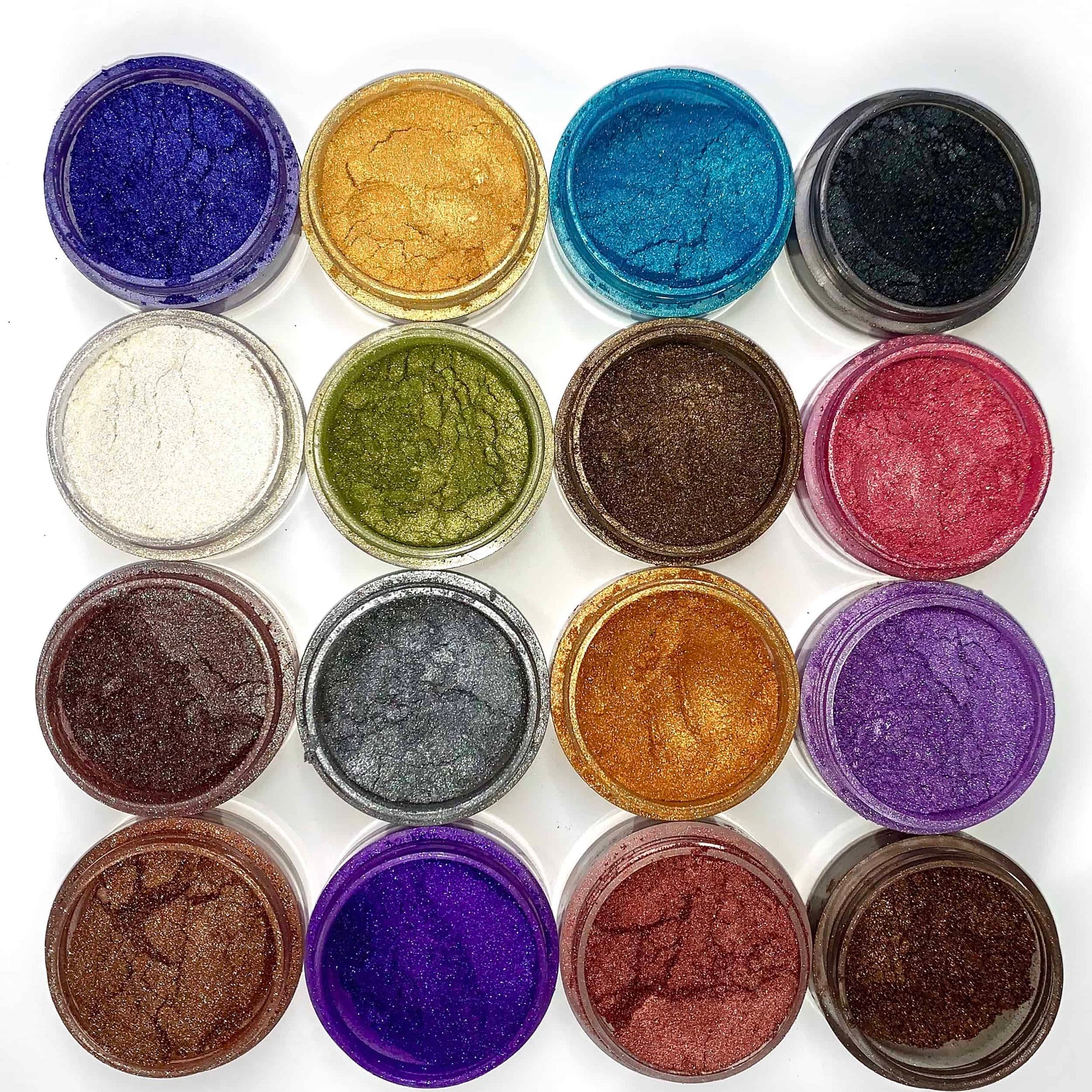 Mica Powder Essential Series, 24 colors Set (10g/ 0.3oz each