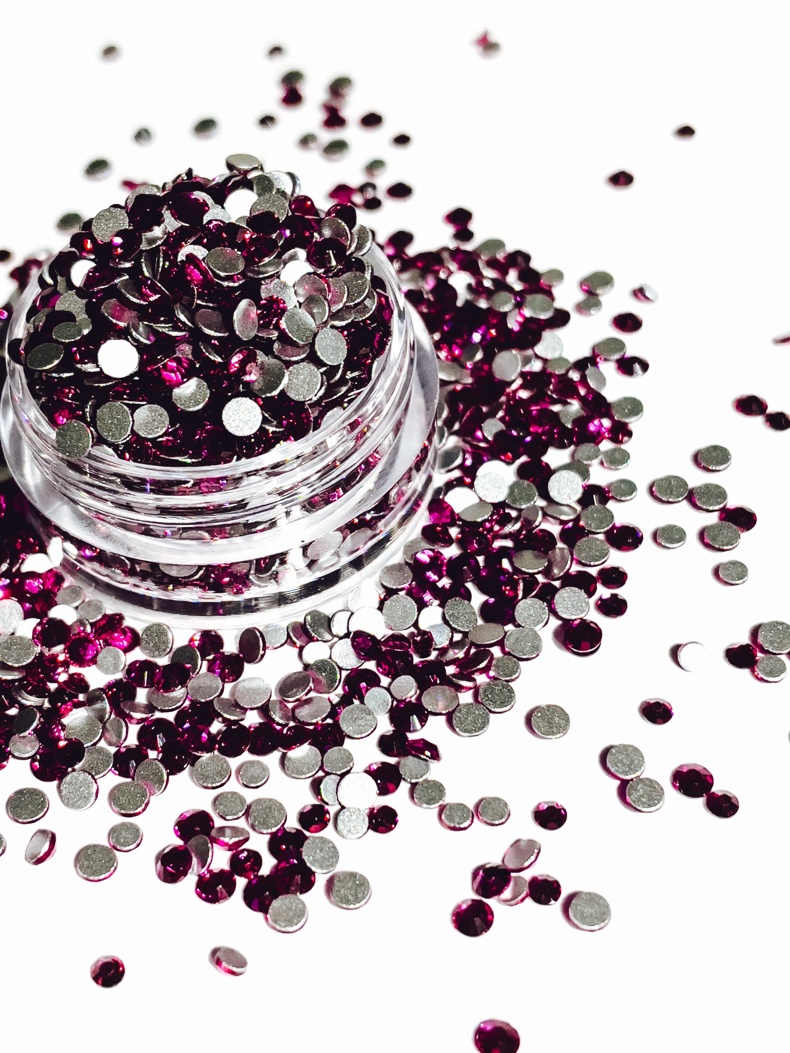 Glass Rhinestone Singles