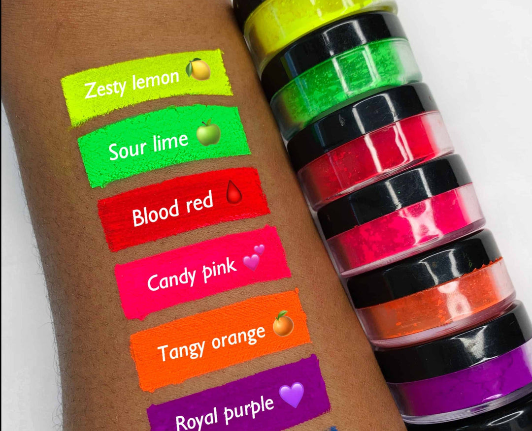 Bundle of Neons, Cosmetic Neon Pigments, Neon Pigments