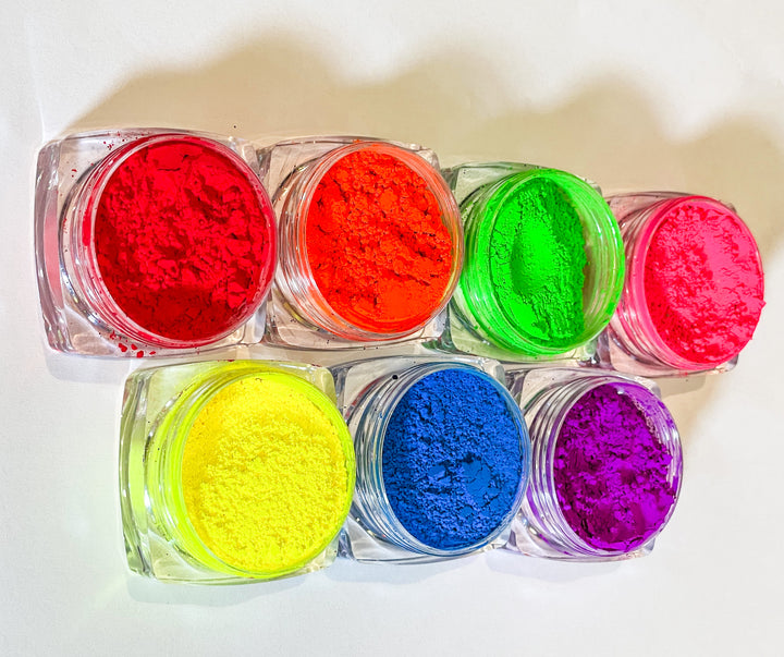 Bundle Of Neon Pigments